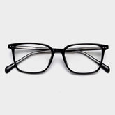 Taron Fashion TR90 Eyeglass Frame Rectangle Frames Southood Black